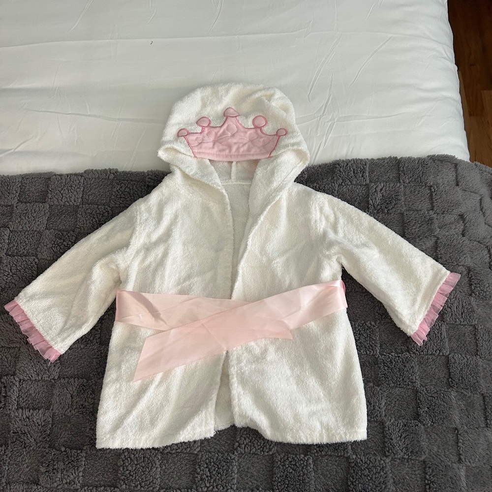 Baby princess bath robe